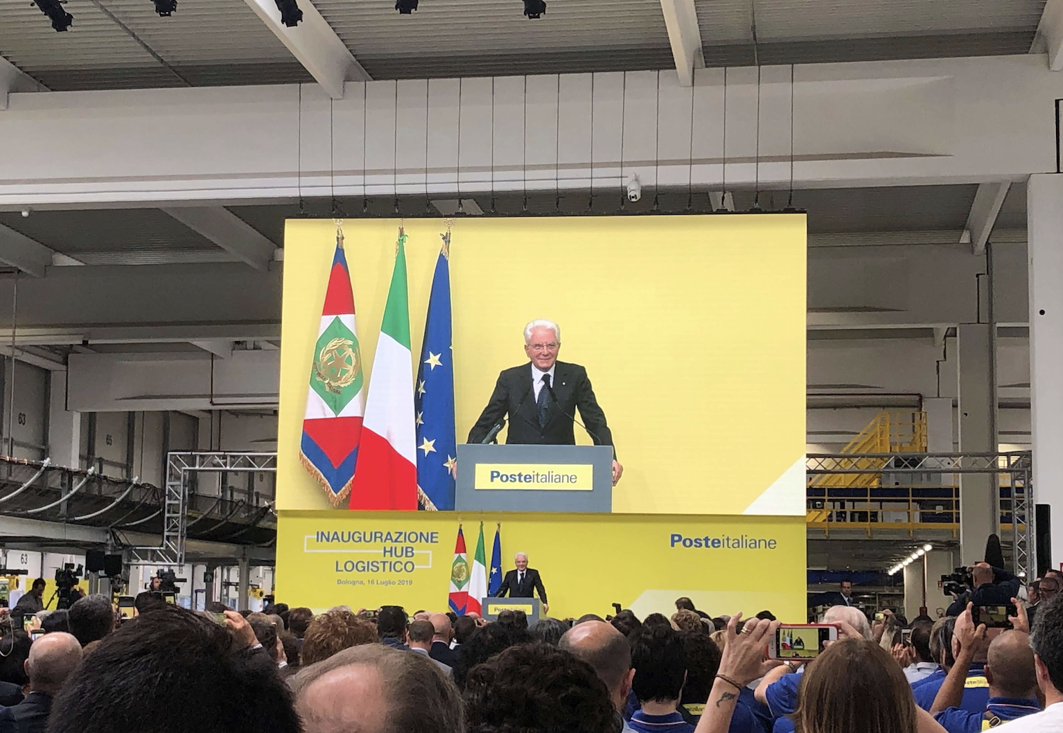 Poste Italiane inaugura nuovo hub realizzato da Prologis