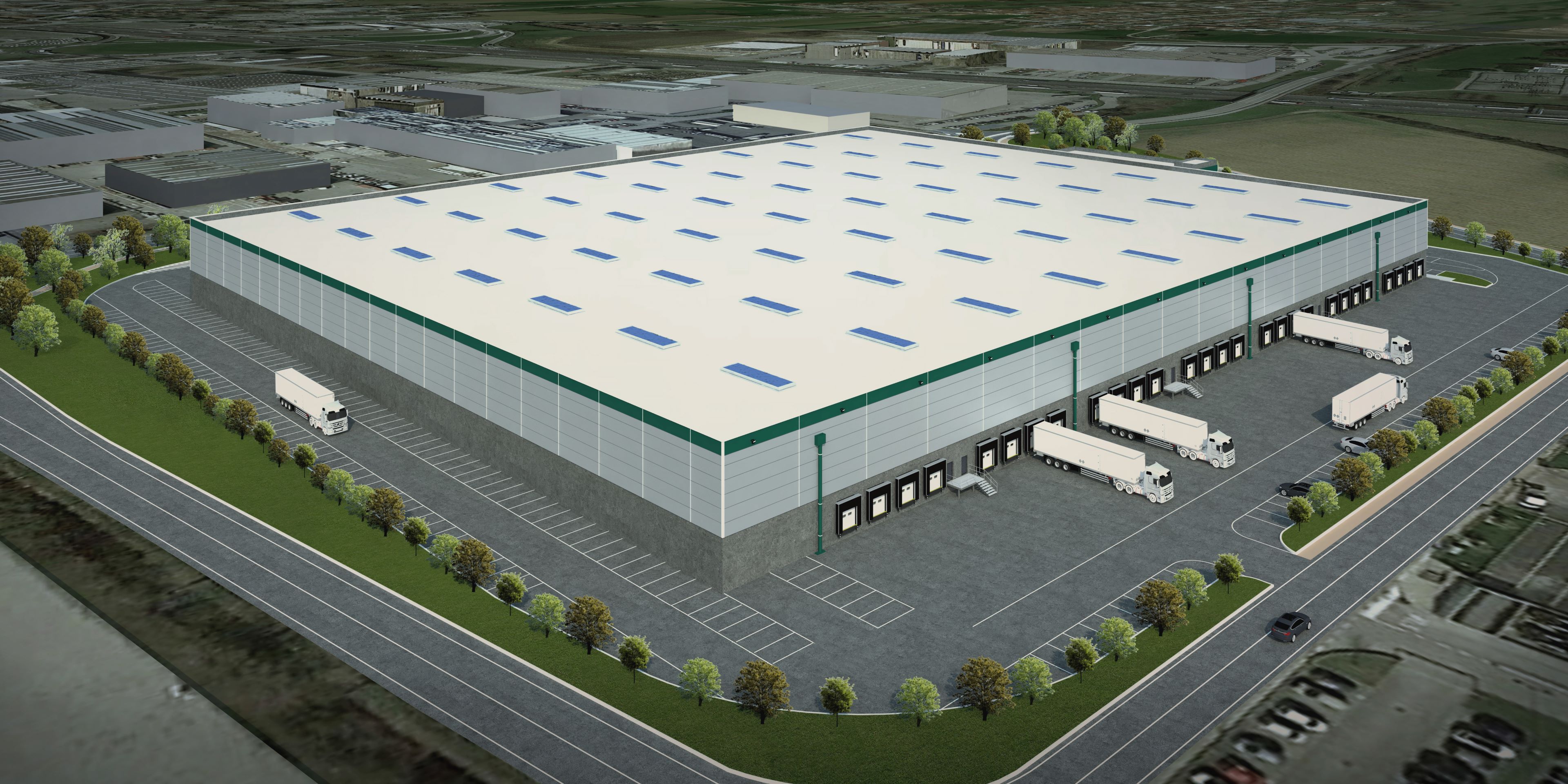 Brembate, New Prologis Location in the North of Italy